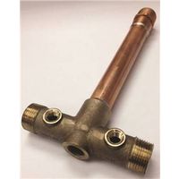 Simmons 3/4 x 1 in Tank Cross, Female x Male, Copper/Silicone Bronze, 190°F Temperature