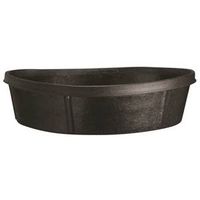 Fortex-Fortiflex CR350 Feeder Pan, 3 Gal Volume, Rubber 3GAL HD Rubb Hog Pan