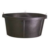 Fortex-Fortiflex CR750 Feeder Tub, 6.5 Gal Volume, Rubber Tub Feed 6-1/2 Gal