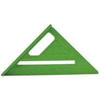 STANLEY Quick Square Series 46-060 Pocket Square, 6-7/8 in L, SAE Graduation, ABS, 7" ORG Raft ANG S