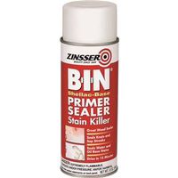 Zinsser 0 Primer, 13 oz, White, Covers 10 to 12 sq ft