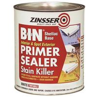 Zinsser 00 White Primer, Oil and Water Base, 1 Quart