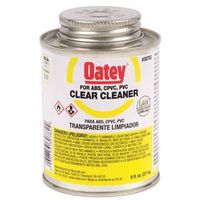 Oatey All-Purpose Pipe Cleaner, Liquid, Clear, 8 oz Can
