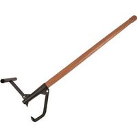 Baron Log Lifter, Duckbill Tip, 7/16 x 7/8 x 8 in Tip, Steel Tip, Wood Handle