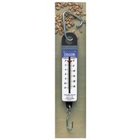 Taylor 3070 Hanging Scale, 70 lb, Analog Display, Steel Housing