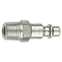 Tru-Flate 12-225 Plug, I/M-Style, 1/4 in MNPT, Steel, 2PK