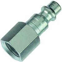 Tru-Flate 12-537 Air Plug, 3/8 in FNPT, Steel, 300 psi