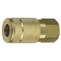 Tru-Flate 13-135 Coupler, 1/4 in, FNPT 1/4" T Auto Coupler