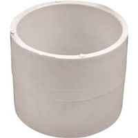 Canplas 4-Inch PVC Repair Coupling, Hub, White (193004R)