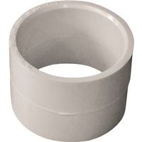 Canplas 1-1/2" PVC Repair Coupling, Hub, White (Model 193001R)