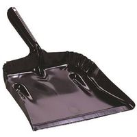 Fulton 182G-20PK Open Dustpan, 7-1/2 in L, 12-3/4 in W, Silver, Galvanized Dust Pan