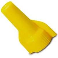 Gardner Bender WingGard Wire Connector, Yellow, 22 to 10 AWG, Steel Contact, Thermoplastic, 6 Pack