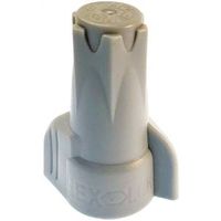 Gardner Bender Hex-Lok 19-2H2 Wire Connector, Gray, 14 to 6 AWG, Copper Contact, 3 Pack