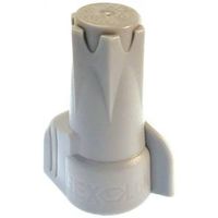 Gardner Bender Hex-Lok 25-2H2 Wire Connector, Gray, 14 To 6 AWG, Copper Contact, 15/BAG