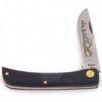 Case 00095 Folding Pocket Knife, 2.8 in L Blade, Stainless Steel, Black Handle