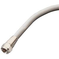 Zenith RG6 Coaxial Cable, F-Type to F-Type (Model VG100606W)