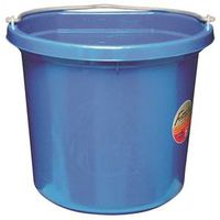 Fortex-Fortiflex FB-120 Series FB-120BL Bucket, 20 Qt, Rubber/Polyethylene, Blue