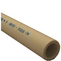 Charlotte Pipe 1/2" x 10' Schedule 40 PVC Pipe, White