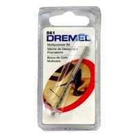 Dremel 561 Cutting Bit, 1/8 in Dia, 1-1/2 in L, 1/8 in Dia Shank Spiral Cut Bit