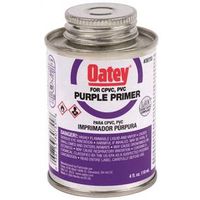 Oatey Purple Primer, Liquid, 4 oz Can