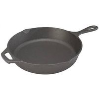 Lodge L14SK3 Pre-Seasoned Skillet, 15-1/4" Dia, Cast Iron, Black
