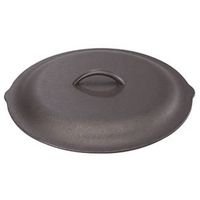 Lodge L10SC3 Cast Iron Skillet Cover, Black, 12" For L10DSK3, L10SK3, L10CF3, L10DO3, L10DOL3