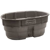 Rubbermaid 424500BLA Stock Tank, 150 Gal, Plastic, Black