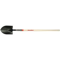 Razor-Back 45520 Shovel, 8-3/4 in W Blade, Steel Blade, Hardwood Handle, 48 in L Handle