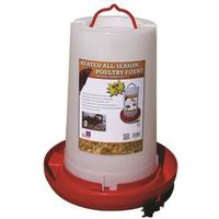 Farm Innovators HPF-100 Heated Poultry Fount, 3 Gal, Plastic