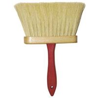 DQB 11956 Masonry Brush, 6-1/2 in L, Tampico Bristle, White Bristle, Hardwood Handle