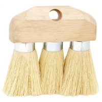 6" 3-Knot Roofing Brush for Paint