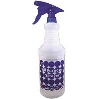 Sprayco LV-32 Trigger Sprayer, 32 oz, Clear Plastic Spray Bottle