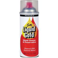 Scott's Liquid Gold Wood Cleaner and Preservative, 14 oz, Liquid, Almond, Amber