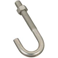 3/8x3-3/4 Zinc J Bolt