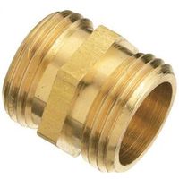 Plumb Pak PP850-60 Brass Hose Adapter, 3/4 x 3/4 in, MHT x MHT, For Garden Hose