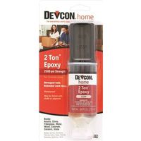 Devcon 31345 Series Epoxy, 0.84 fl-oz Syringe, Liquid, Amber, Water Resist