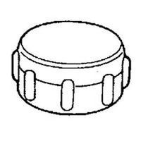 Plumb Pak PP850-68 Garden Hose Cap, 3/4 in, Brass With Washer