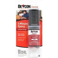Devcon 20845 Epoxy Anchoring Adhesive, Amber, Liquid, 0.84 oz Syringe