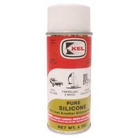 Kel 57555 Lubricant, 4 oz, Aerosol Can, Mist, 4OZ Pure Sili Lubricant