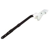 Fluidmaster Toilet Tank Lever, Plastic Chrome, 12.5 in L x 1.5 in W x 3.75 in D
