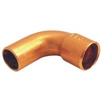 Elkhart Products 31400 Copper 90-Degree Street Pipe Elbow, 1/2 in Sweat x FTG