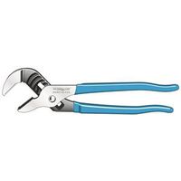 Channellock 430 Tongue and Groove Plier, 10 in OAL, 2 in Jaw Opening, Blue Cushion-Grip Handle