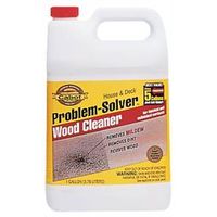Cabot Problem-Solver Wood Cleaner, Liquid, Cloudy White, 1 Gal Jug