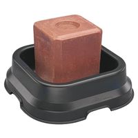 Fortex-Fortiflex SBP-10 Block Pan, Polyethylene/Rubber, Black Salt Block Mineral