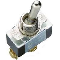 Gardner Bender GSW-11 Series Toggle Switch, 125/250 V, SPST, Screw Terminal HD SGL Pole