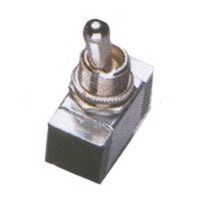 Gardner Bender GSW-13 Toggle Switch, 125/250 V, SPDT, Screw Terminal, Silver