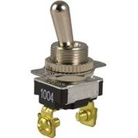Gardner Bender GSW-17 Toggle Switch, 120/240 VAC, SPST, Screw Terminal, Steel Housing