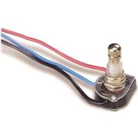 Gardner Bender GSW-62 Rotary Switch, 6/3 A, 125/250 V, DP3T, Brass 3WY Rot Switch