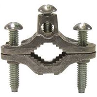 Gardner Bender 14-GRC Ground Clamp, Clamping Range: 1/2" to 1", 10 to 2 AWG Wire, Galvanized