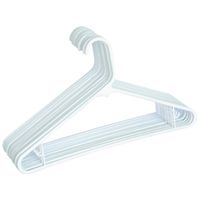 Merrick C8716A-WH Tubular Hanger, Plastic, Assorted Blue/Green/White
